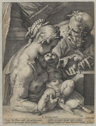 Sainte Famille - Hendrik Goltzius